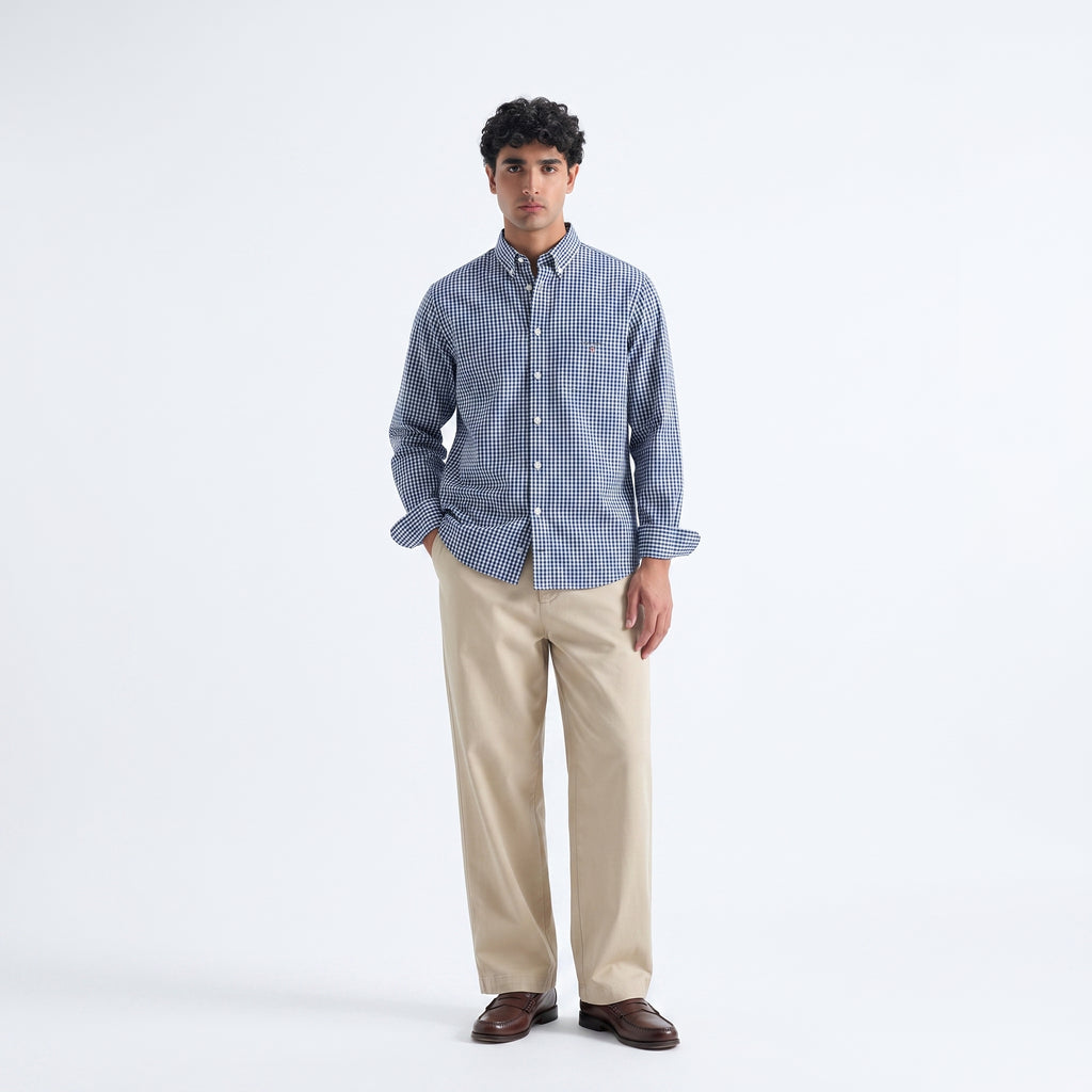 GANT Men's Regular Fit Gingham Button Down