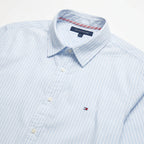Tommy Hilfiger Sky Blue Pinstripe Button-Down
