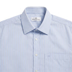 Balenciaga Paris Embroidered Monogram Striped Shirt