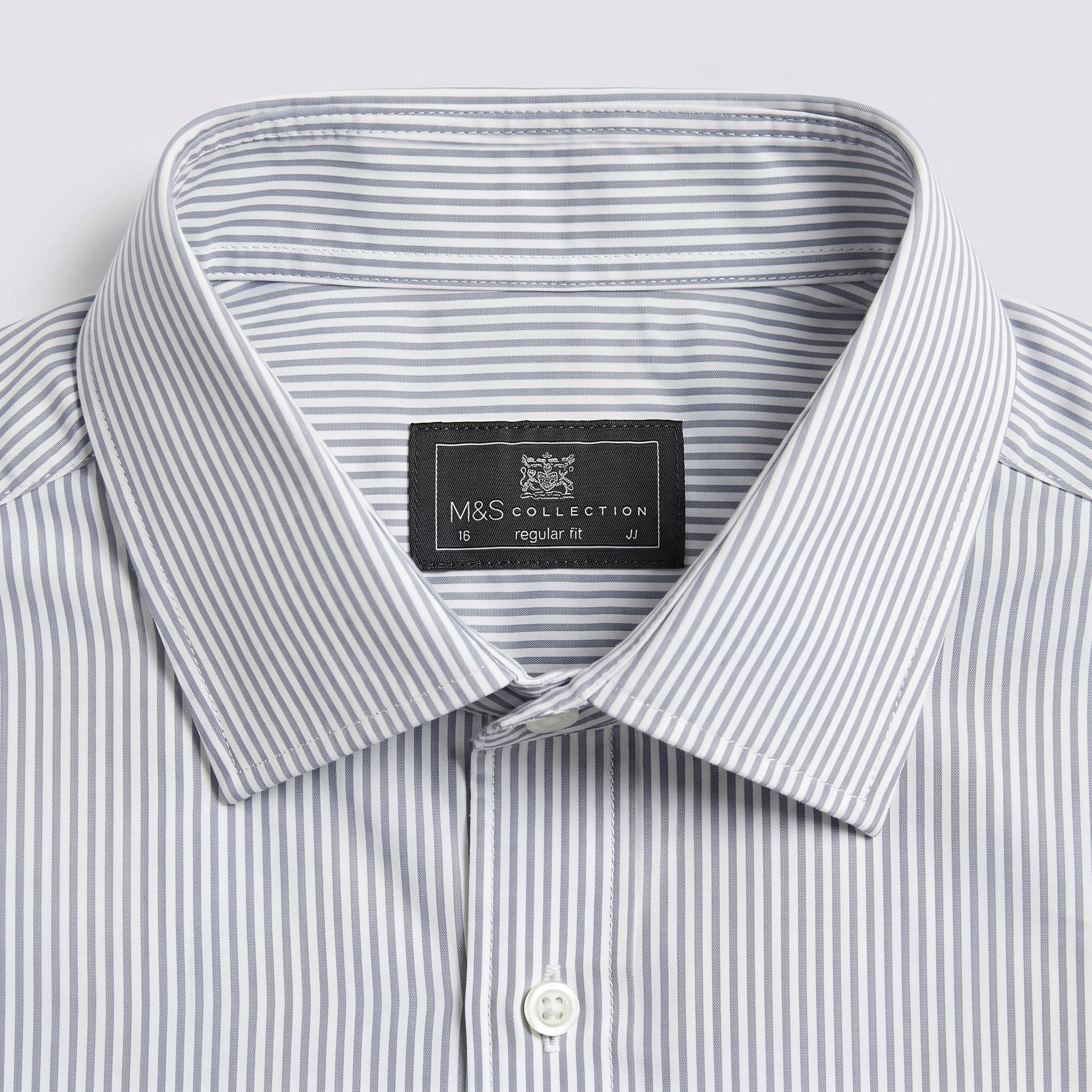 M&S Collection Regular Fit Striped Shirt
