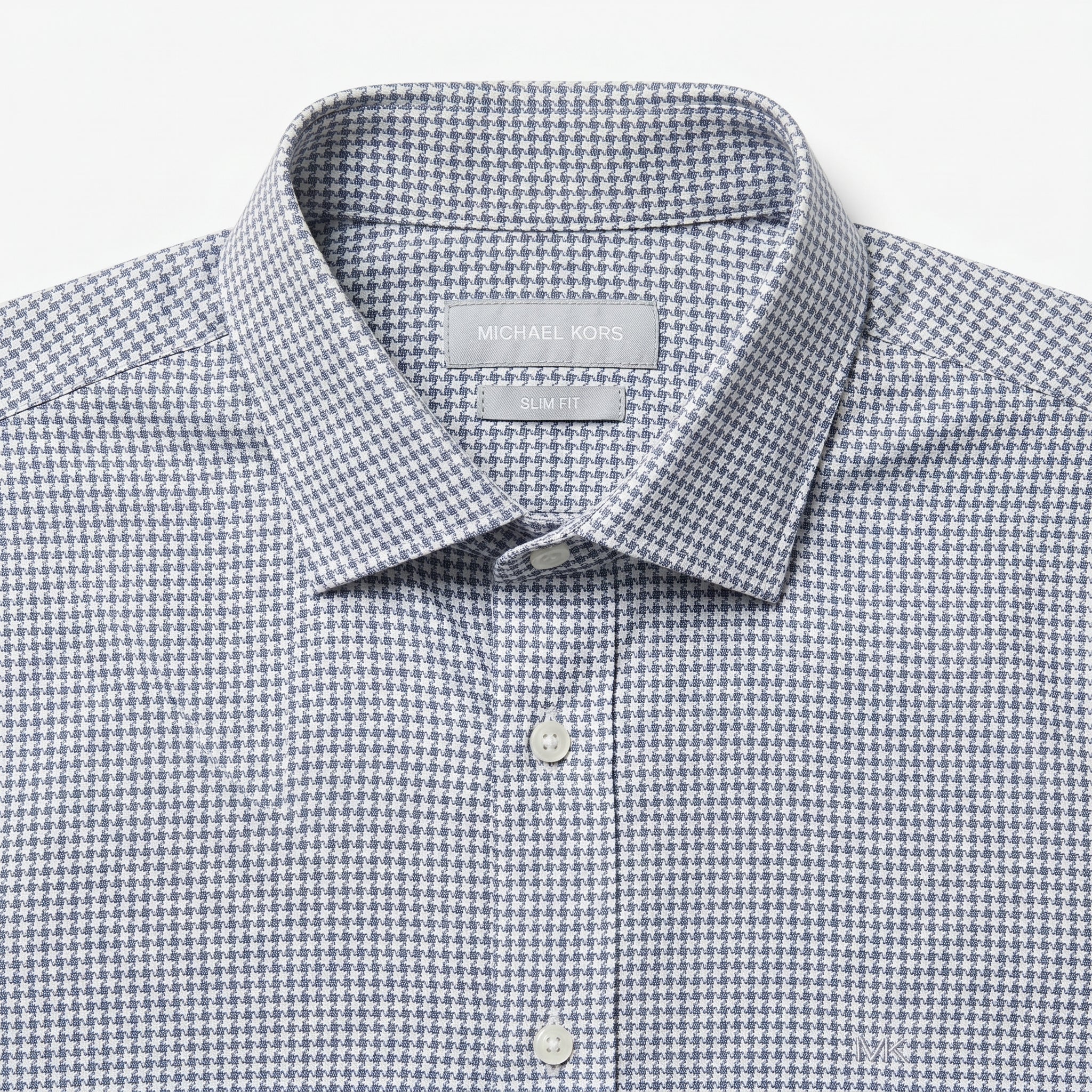 Michael Kors Slim Fit Houndstooth Shirt