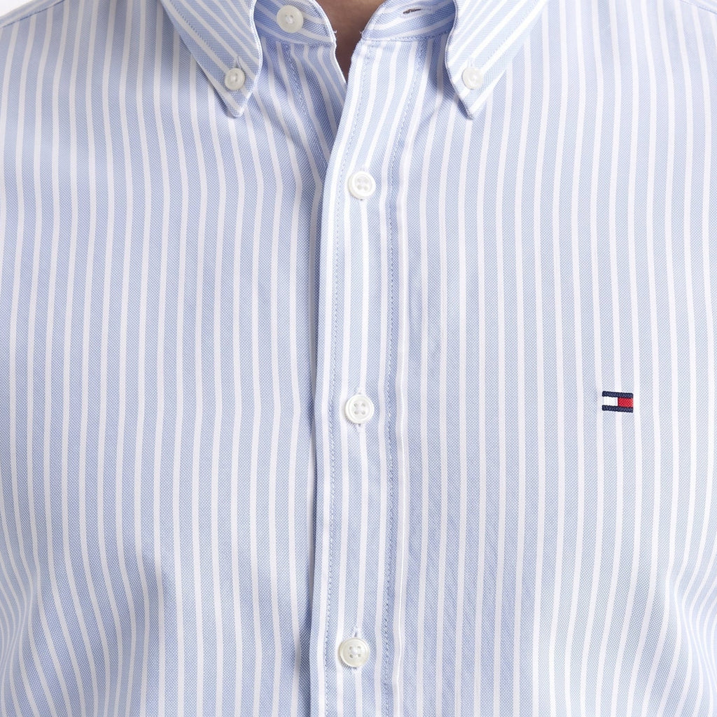Tommy Hilfiger Sky Blue Pinstripe Button-Down