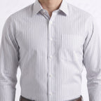M&S Man Pure Cotton Striped Shirt