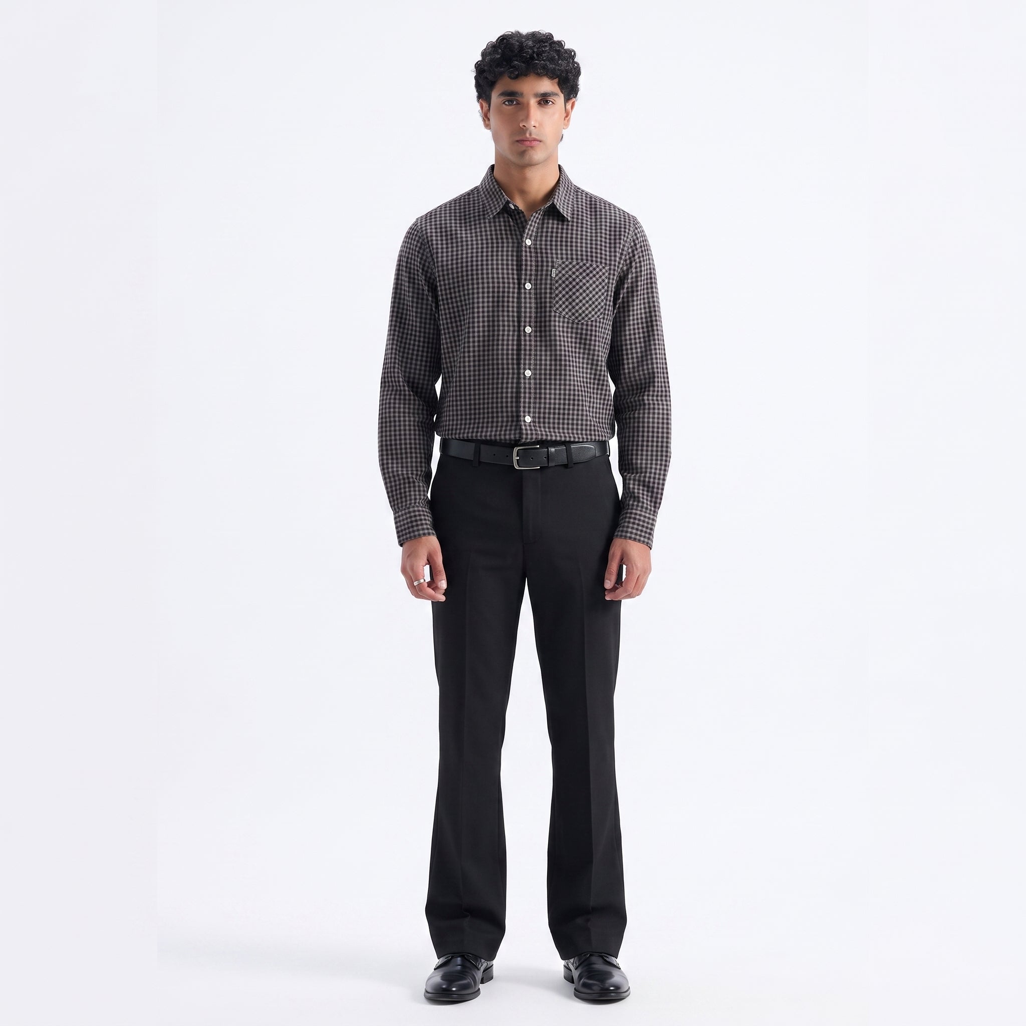 Levi's Men's Gingham Checked Shirt