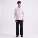 Debenhams Pink Striped Classic Fit Shirt