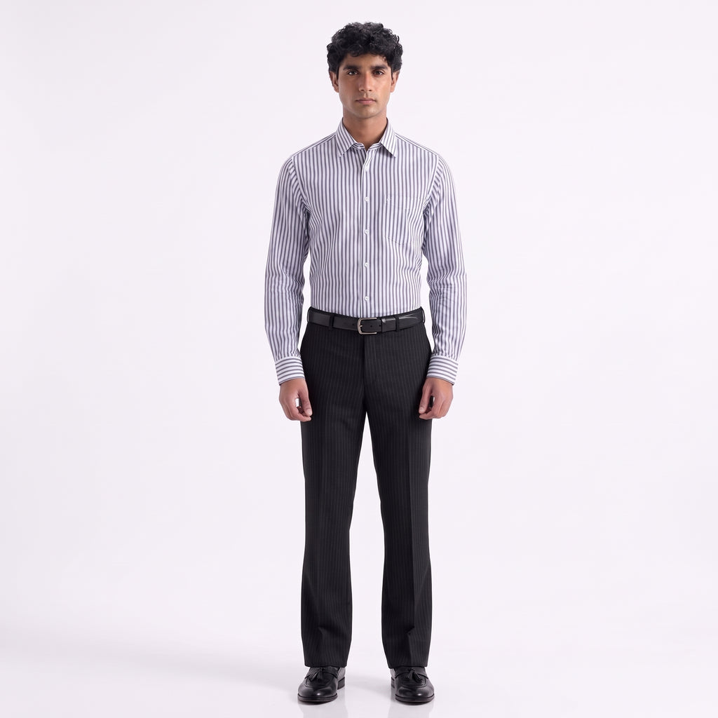 Christian Dior Monsieur Striped Button-Down