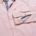 Tommy Hilfiger Rose Pinstripe Button-Down