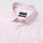 Debenhams Pink Striped Classic Fit Shirt