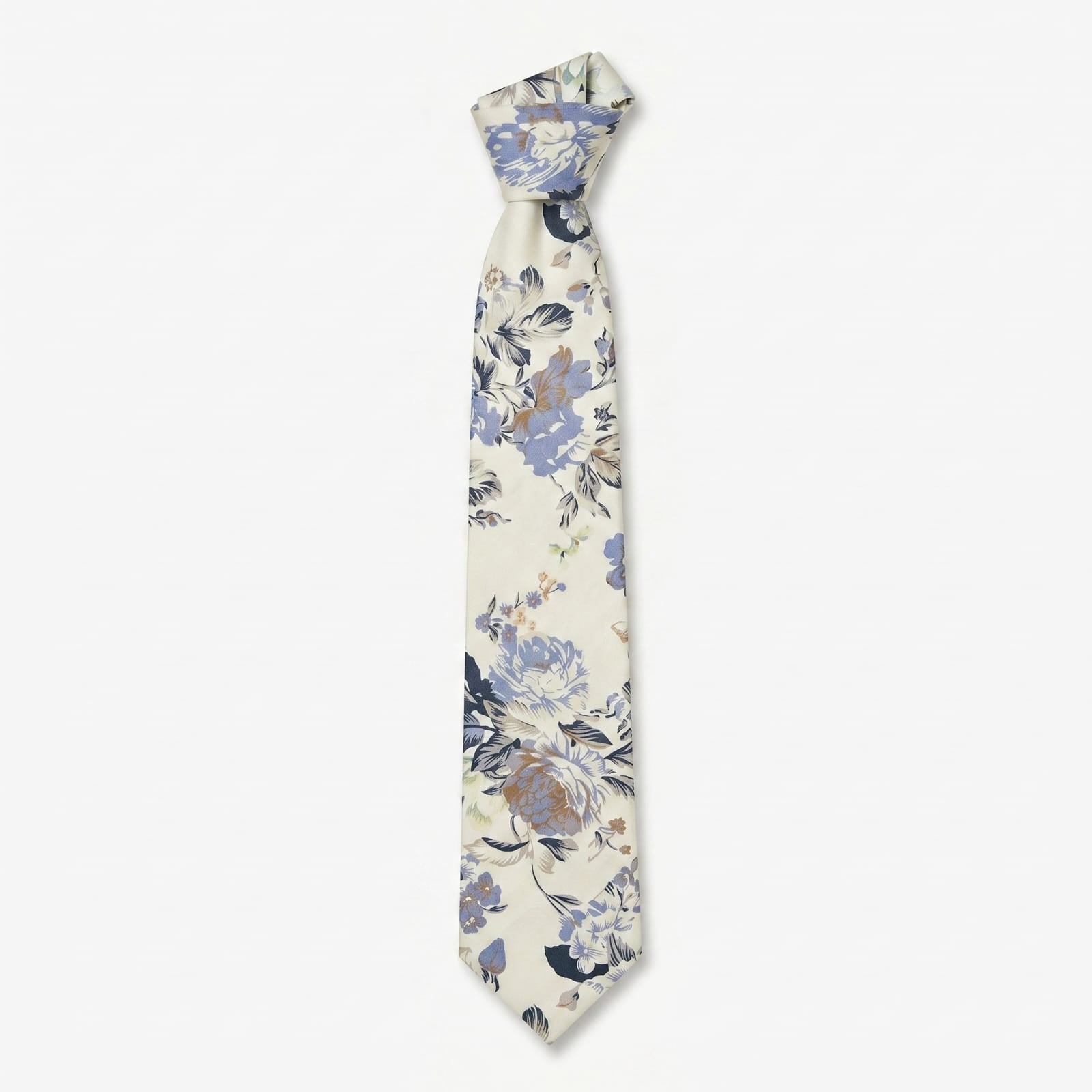 L.A. Smith British Heritage Cottagecore Floral Cotton Tie