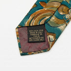 Pierre Cardin Paris Vintage Abstract Geometric Italian Silk Tie