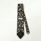 Marks &amp; Spencer "St Michael" Vintage Italian Silk Daisy Tie