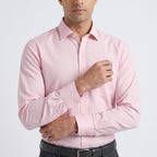 Hatico Super Cotton Pink Checked Shirt