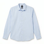 River Island Men's Light Blue Slim Fit Shirt