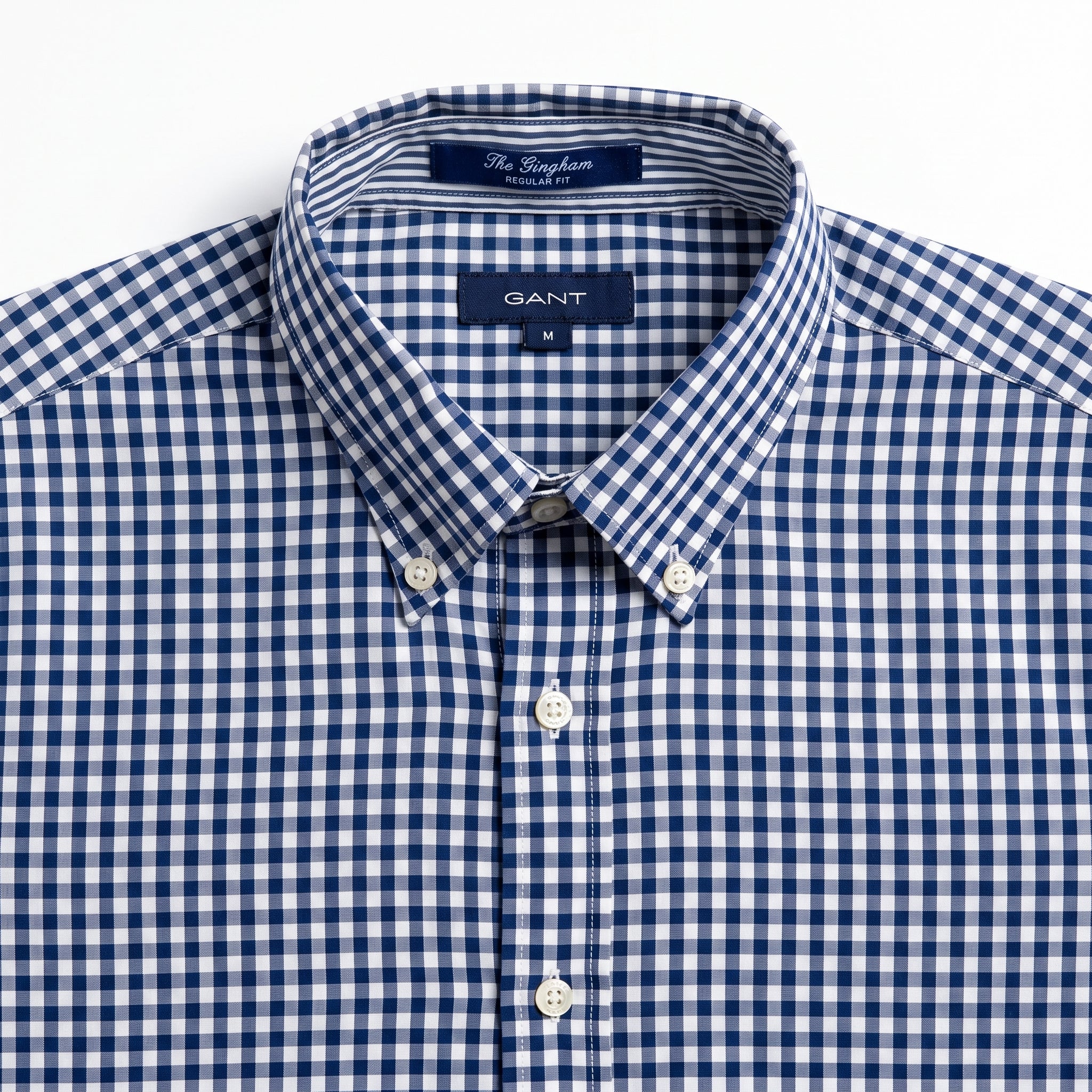 GANT Men's Regular Fit Gingham Button Down