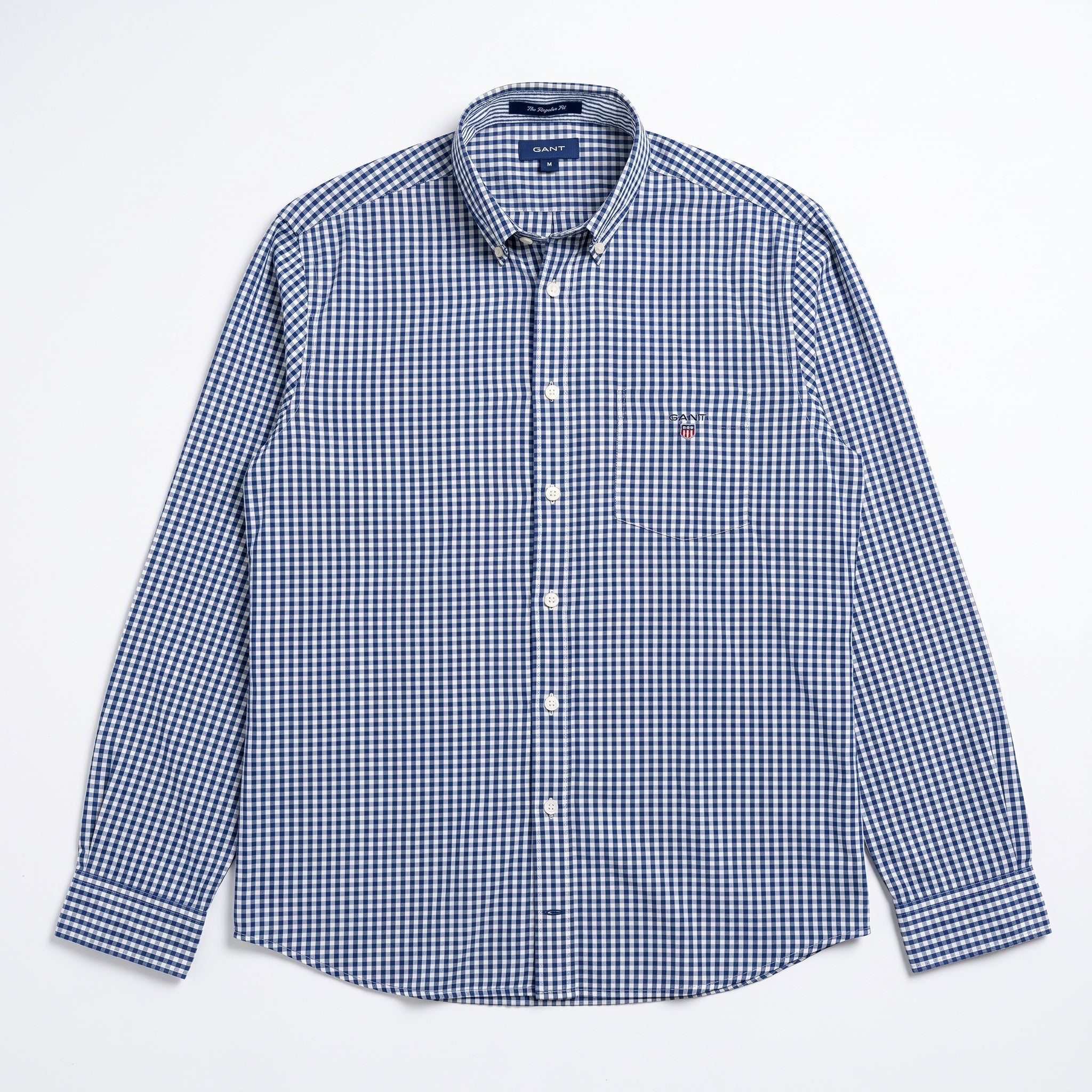 GANT Men's Regular Fit Gingham Button Down