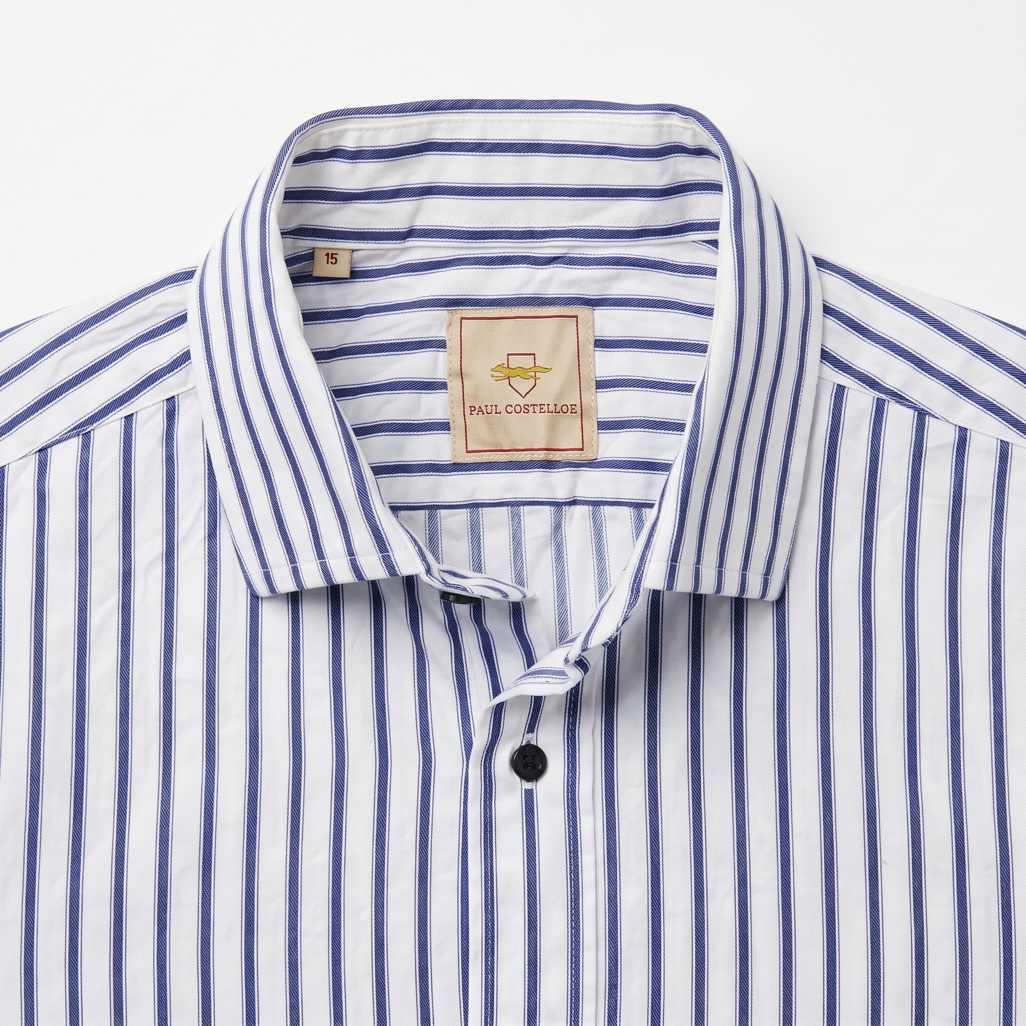 Paul Costelloe Men's Purple Striped Shirt