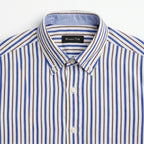 MASSIMO DUTTI Men's Striped Button Down Shirt