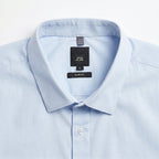 River Island Men's Light Blue Slim Fit Shirt