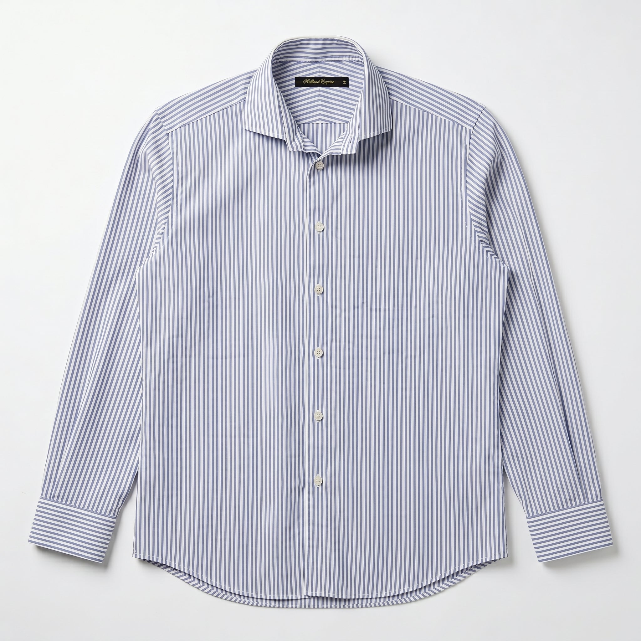Holland Esquire Blue & White Striped Shirt