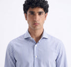 Holland Esquire Blue & White Striped Shirt