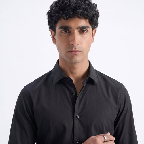 Cedar Wood State Slim Fit Jet Black