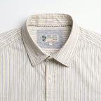 Pierre Cardin Cream Striped Casual Shirt