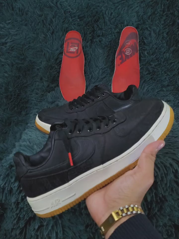 The Nike Air Force 1 Low Fragment x CLOT 'Black Silk'