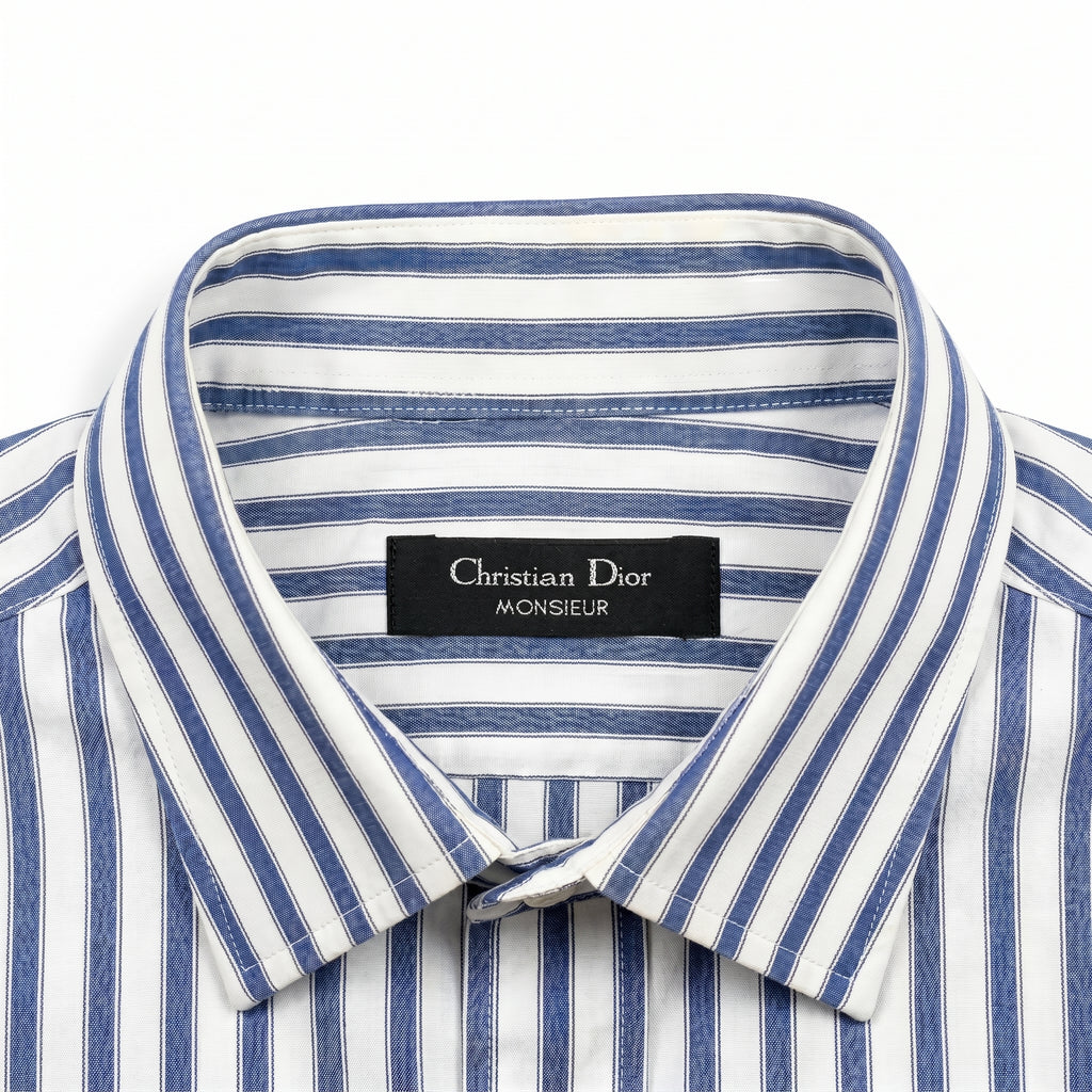 Christian Dior Monsieur Striped Button-Down