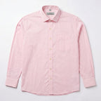Hatico Super Cotton Pink Checked Shirt