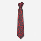 Burton Classics Vintage Burgundy Baroque Paisley Tie